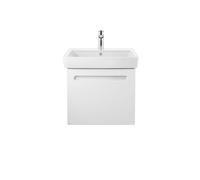 Duravit No.1 bâti-support pour lavabo, 1 tiroir, 590x426x478mm, avec découpe siphon, tiroir intérieur, N14382018180000, Couleur: Décor blanc mat