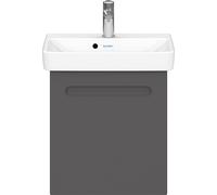 Meuble Lave-Mains Duravit No.1 Version Gauche 440mm Graphite Mat