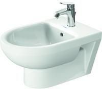 Duravit No.1 bidet mural, avec trop-plein, 1 trou pour robinet, 370x540mm, blanc, 2279150000