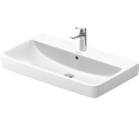 Duravit Lavabo No.1 – 1 trou, avec trop-plein, 800×460 mm, partie inférieure vitrifiée