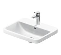 Duravit No.1 lavabo encastrable 55x43.5x17.5cm Brillant Blanc 03555500272
