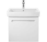 Duravit non. vasque à poser 2000 2375550000 55 x 46 cm, blanc , avec trou pour robinetterie, trop-plein, rangée de trous pour robinetterie