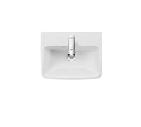 Duravit No.1 lave-mains, avec trou pour robinet, avec trop-plein, 450x350mm, vitrifié, blanc, 0743450000