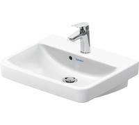 Duravit non. meuble 2000 lave-mains 0743500000 50x40cm, avec trou pour robinetterie, trop-plein, banc avec trou pour robinetterie, blanc