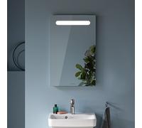 Duravit No.1 miroir, avec Ã©clairage LED, 450x35x700mm, raccordement au rÃ©seau, N17950000000000 - N17950000000000