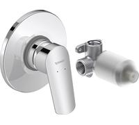 Duravit No.1 Mitigeur de douche, encastrÃ©, avec corps dencastrement, rond, 1 consommateur, N14210007010 - N14210007010