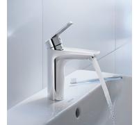 Duravit Mitigeur lavabo No. 1 N11021002010 – sans garniture de vidange, saillie 106 mm, chromé