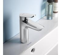 Duravit Mitigeur lavabo No.1 N11022002010 sans garniture de vidange porte-à-faux 106 mm Flow chromé
