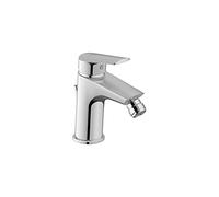 Duravit No.1 Mitigeur monocommande de bidet, pour salle de bains (hauteur de sortie 75 mm), Robinet de bidet, monocommande pour bidet, avec tirette et garniture de vidage, robinetterie, chromé