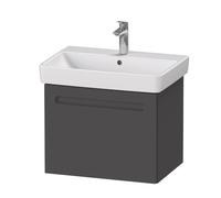 Duravit No.1 - Möbel-Set mit Spiegel 450x800x2000mm graphit matt
