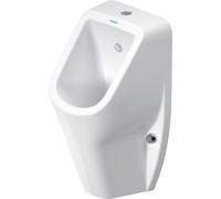 Duravit No.1 urinoir, rimless, arrivée en haut, incl. buse de rinçage, 305x290mm, blanc, 2818302000, Couleur: Blanc avec HygieneGlaze