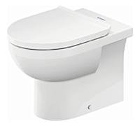 Duravit WC au sol No.1 2009090000 37x57 cm, sans rebord, sortie horizontale, 4,5 l, blanc