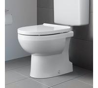 Duravit Non. 2000 à poser au sol WC 2184010000 37x56cm, 4,5 l, sortie verticale, sans rebord, blanc