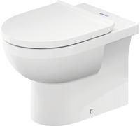 Duravit No.1 WC au sol, rimless, 365x570mm, sortie horizontale, 2009090000, Couleur: Blanc
