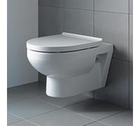 Duravit WC suspendu No.1 – sans rebord, 365x540 mm, sortie horizontale, Blanc