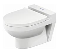 Duravit non. 2000 wall washdown WC 2574092000 32,5x48cm, 4,5 l, sans rebord, blanc Hygiene Glaze