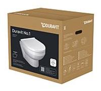 Duravit Ensemble WC mural non. 2000 45750900A1 sans monture avec abattant