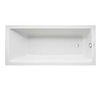 Duravit No.1 - Badewanne 1700x700mm Einbauversion 1 Rückenschräge weiß