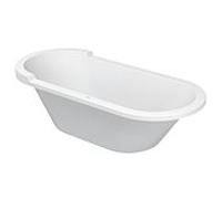 Duravit Starck Baignoires ovales, à encastrer, 2 pentes de dos, 1800x800mm, blanc, 700009000000000