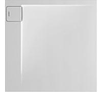 Duravit P3 Comforts douche 720174000000000 100 x 100 x 4,7 cm, blanc, angle gauche