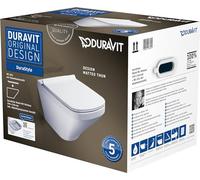 Duravit DuraStyle WC Rimless® set 45510900A1 blanc, avec abattant, sans bride