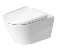 DURAVIT Pack WC suspendu abattant frein de chute et système de fixation D-Neo 45770900A1