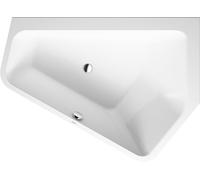 Duravit Paiova 5-angle Baignoires, coin à droite, double dos inclinés, 1770x1300mm, blanc, 700391000000000