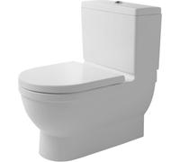 Duravit Philippe Starck 3 cuvette WC au sol pour réservoir indépendant à sortie horizontale grande 42x74cm blanc 2104090000