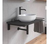 Duravit Plinero Plan de toilette/Console et support(s), 0379502600+PL8202049490000+2#BN000002,