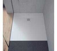 Duravit Plinero Receveur de douche rectangulaire/carré, set complet, 720304740000000,