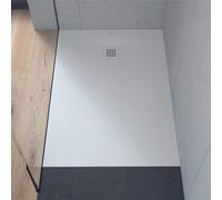 Duravit Plinero Receveur de douche rectangulaire/carré, set complet, 720307740000000,
