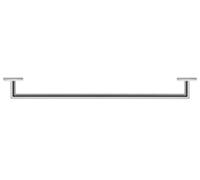 Duravit Karree Badetuchhalter 0099591000 66,8 x 7 cm, chromé