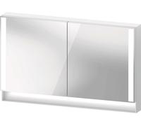 Duravit Qatego armoire 120x15.5x75 cm avec miroir blanc QA7153018180010