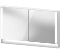 Duravit Qatego armoire 120x15.5x75 cm avec miroir blanc QA7153018181010