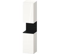 Duravit Qatego Armoire haute, porte à droite, 400x360x1760mm, niche chêne noir, QA1346R16220000, Couleur: Blanc brillant