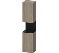 Duravit Qatego Armoire haute, porte à droite, 400x360x1760mm, niche chêne noir, QA1346R16350000, Couleur: Chêne Terra