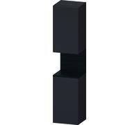 Duravit Qatego Armoire haute, porte à droite, 400x360x1760mm, niche chêne noir, QA1346R16800000, Couleur: supermatt en graphite