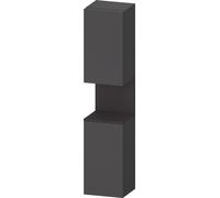 Duravit Qatego Armoire haute, porte à droite, 400x360x1760mm, niche graphite supermatt, QA1346R80490000, Couleur: Graphite mat