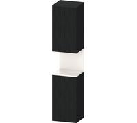 Duravit Qatego Armoire haute, porte à gauche, 400x360x1760mm, niche blanc brillant, QA1346L22160000, Couleur: Chêne Noir
