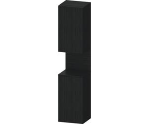 Duravit Qatego Armoire haute, porte à gauche, 400x360x1760mm, niche chêne noir, QA1346L16160010, Couleur: ChÃªne noir/avec Ã©clairage de niche