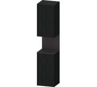 Duravit Qatego Armoire haute, porte à gauche, 400x360x1760mm, niche graphite supermatt, QA1346L80160000, Couleur: Chêne Noir