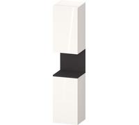 Duravit Qatego Armoire haute, porte à gauche, 400x360x1760mm, niche graphite supermatt, QA1346L80220000, Couleur: Blanc brillant