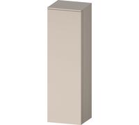Duravit Qatego Armoire mi-haute, porte à gauche, 400x360x1320mm, QA1345L83830000, Couleur: taupe supermatt