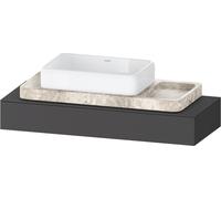 Duravit Qatego console 120x47x17 cm graphite QA4699049490000