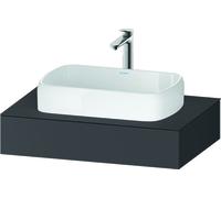 Meuble Pour Vasque à Poser Duravit Qatego 800mm Graphite Mat QA4800049490000