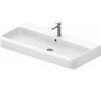 Duravit Qatego lavabo 100x47 cm rectangulaire de meuble blanc 2382100027
