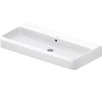 Duravit Qatego lavabo 100x47 cm rectangulaire de meuble blanc 2382100028
