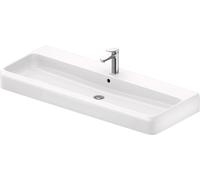 Duravit Qatego lavabo 120x47 cm rectangulaire de meuble blanc 2382120027