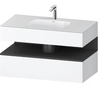 Duravit Qatego lavabo avec meuble 100 cm blanche QA4786049180010