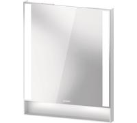Duravit Qatego miroir 60x75 cm rectangulaire avec éclairage blanc QA7081018180100